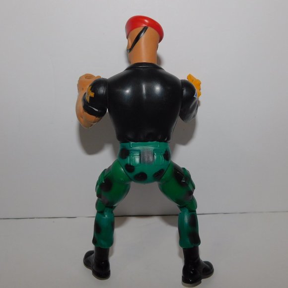 Vintage 1985 GRIPPER 6.5" Action Figure Rambo Force of Freedom Red Beret Coleco - Picture 5 of 7